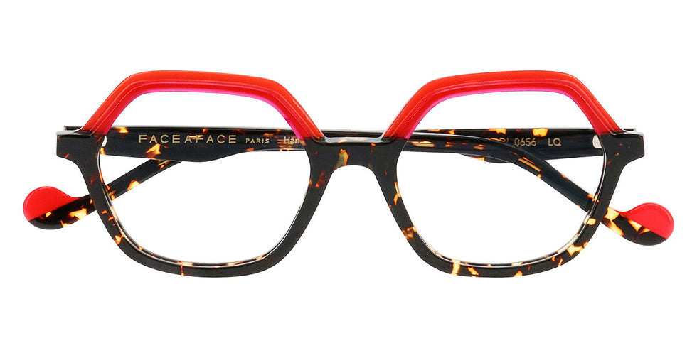 Face A Face® NIJJI 1 FAF NIJJI 1 0656 49 - Rose Fuchsia/Orange (0656) Eyeglasses