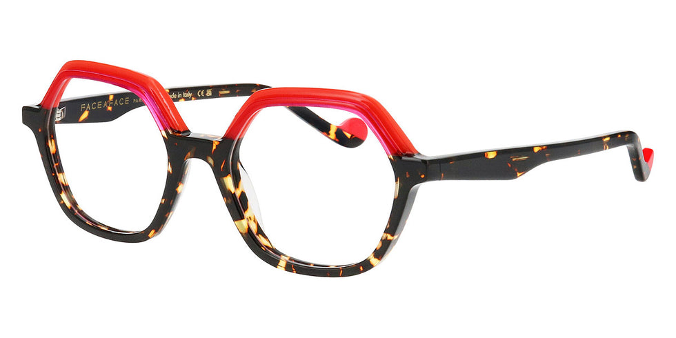 Face A Face® NIJJI 1 FAF NIJJI 1 0656 49 - Rose Fuchsia/Orange (0656) Eyeglasses