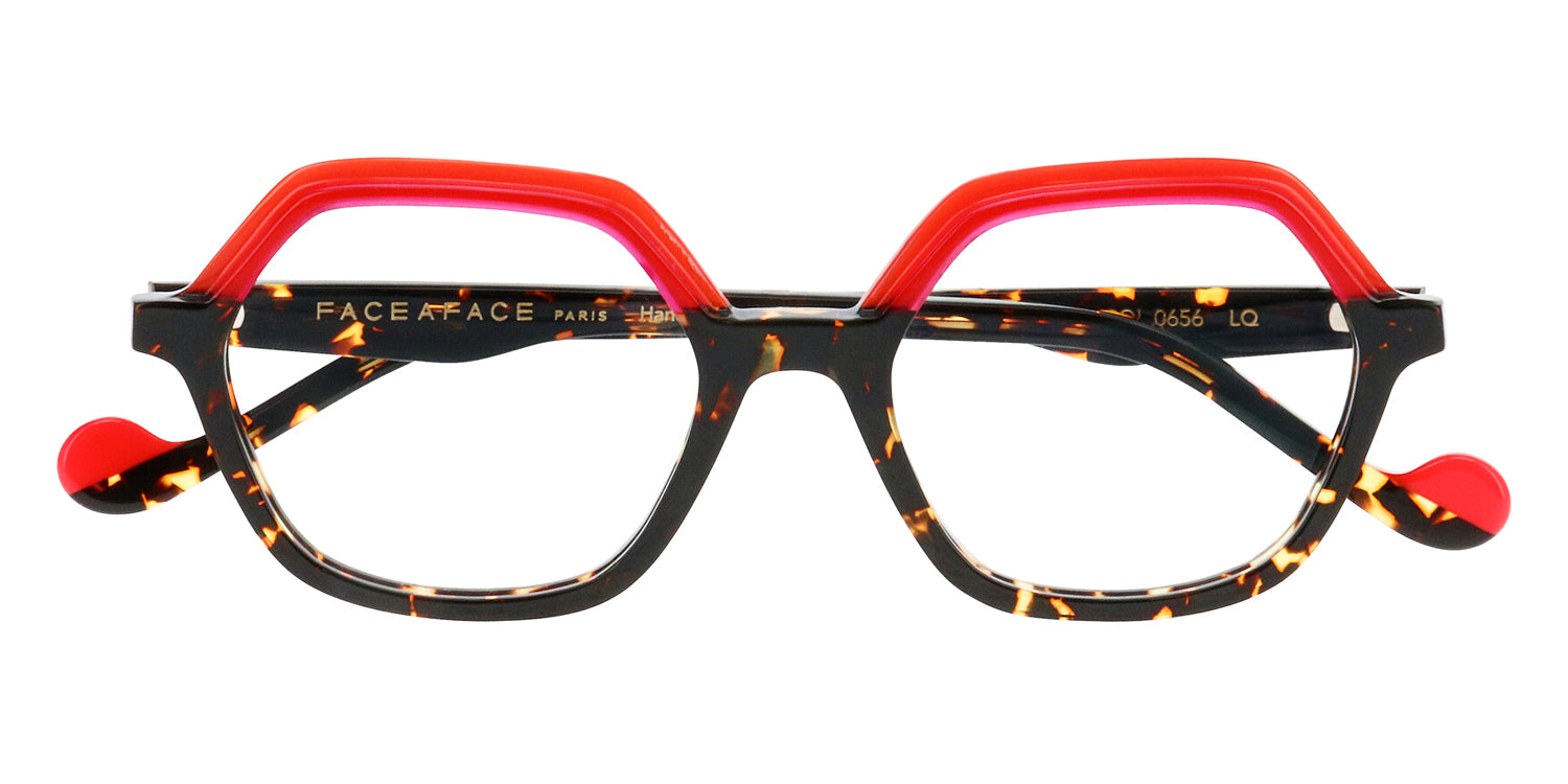 Face A Face® NIJJI 1 FAF NIJJI 1 0656 49 - Rose Fushia/Orange (656) Eyeglasses