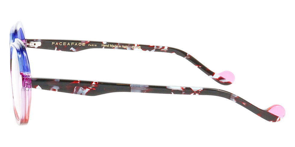 Face A Face® NIJJI 1 FAF NIJJI 1 1682 49 - Ultra Blue Transparent (1682) Eyeglasses