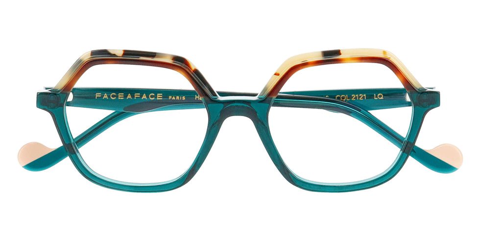 Face A Face® NIJJI 1 FAF NIJJI 1 2121 49 - Congo Tortoise Mix (2121) Eyeglasses