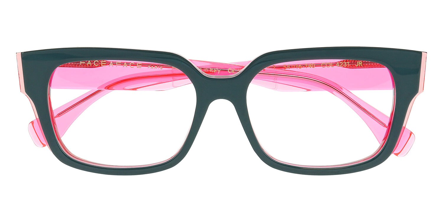 Face A Face® OFFSET 2 FAF OFFSET 2 4231 54 - Undergrowth Green (4231) Eyeglasses