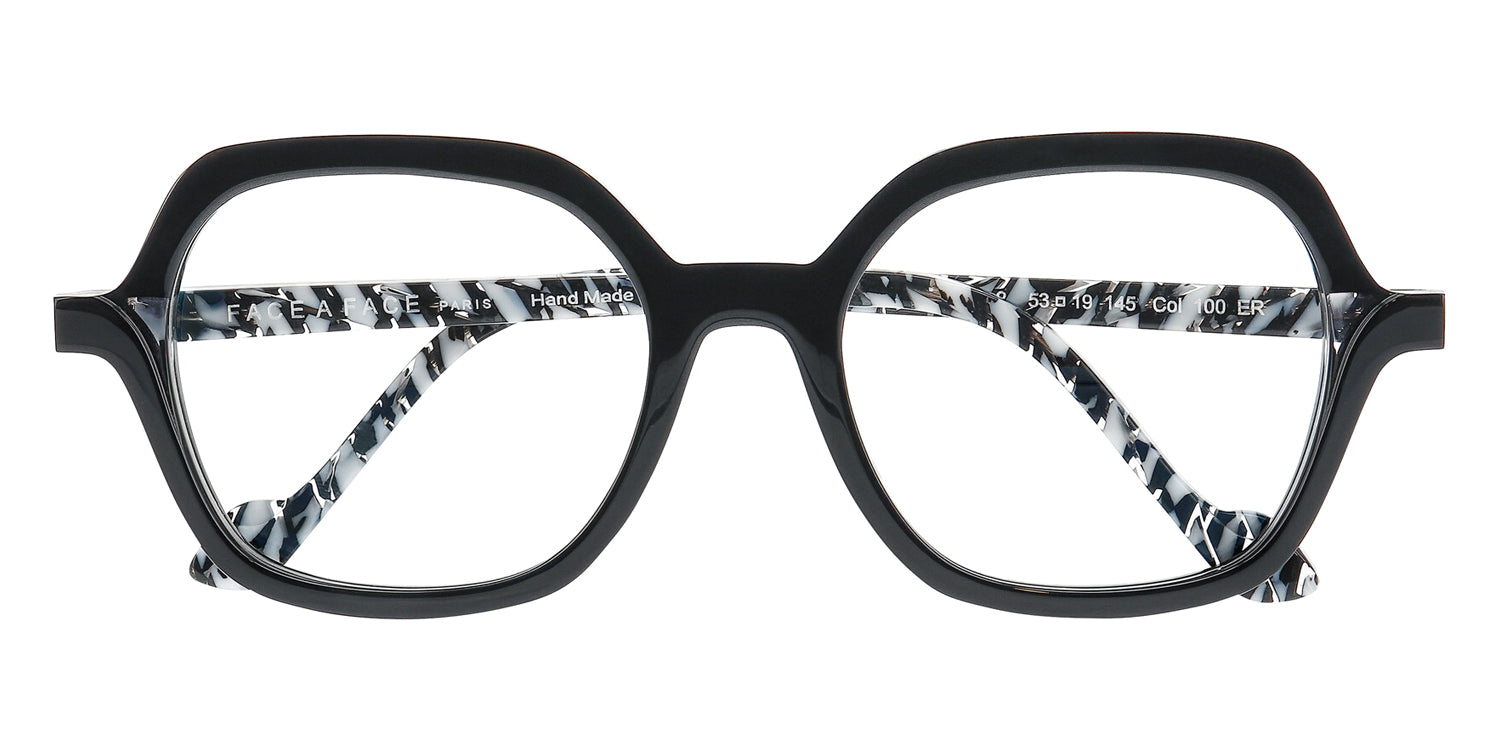 Face A Face® ORBORN 2 FAF ORBORN 2 0100 53 - Black (100) Eyeglasses