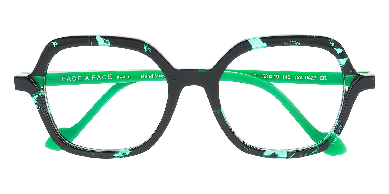 Face A Face® ORBORN 2 FAF ORBORN 2 0427 53 - Tortoise Black Green (427) Eyeglasses