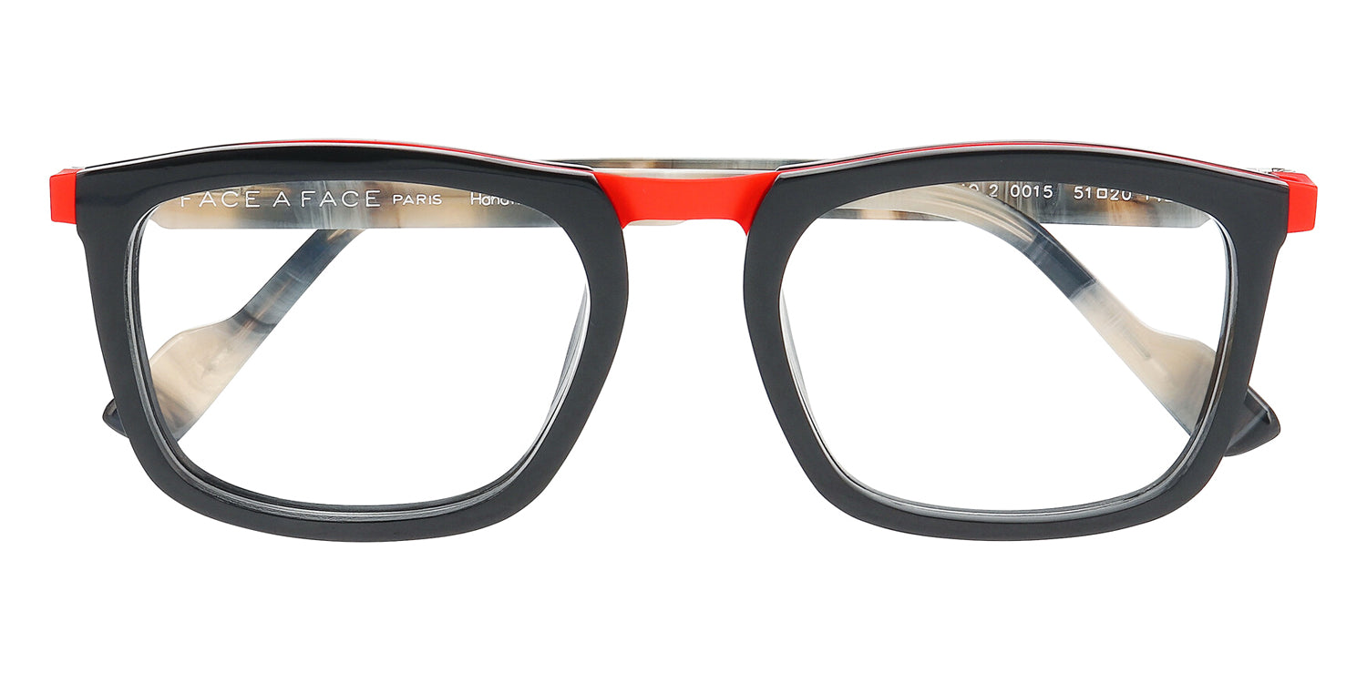 Face A Face® OTOMO 2 FAF OTOMO 2 0015 51 - Ski Patrol Red (15) Eyeglasses