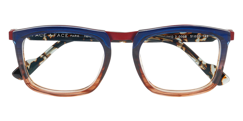 Face A Face® OTOMO 2 FAF OTOMO 2 0028 51 - Burgundy (28) Eyeglasses
