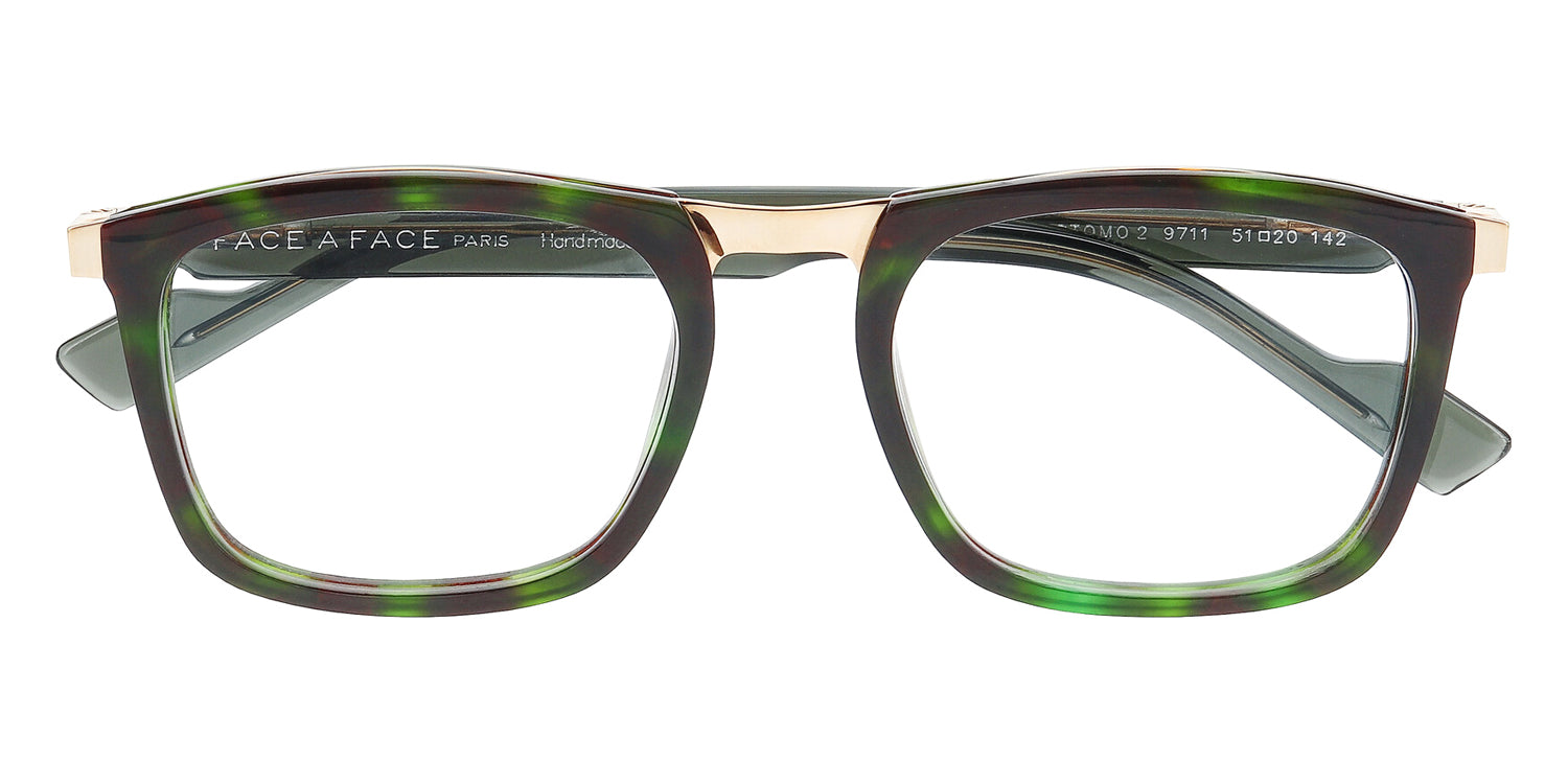 Face A Face® OTOMO 2 FAF OTOMO 2 9711 51 - Bright Copper Gold (9711) Eyeglasses