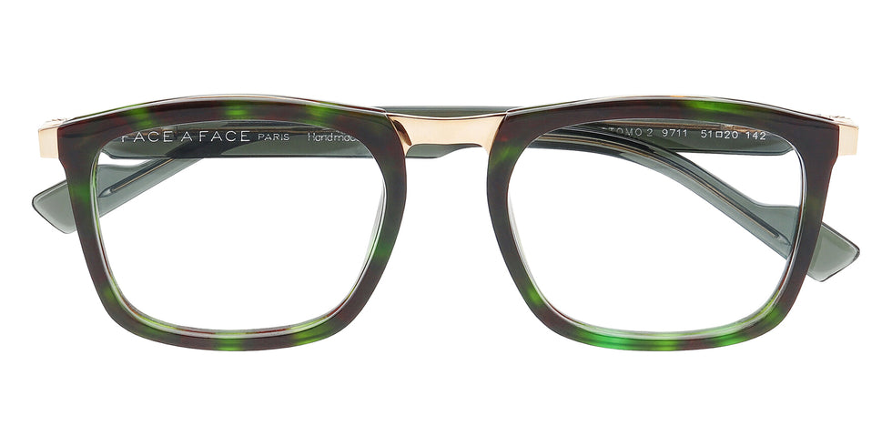 Face A Face® OTOMO 2 FAF OTOMO 2 9711 51 - Bright Copper Gold (9711) Eyeglasses