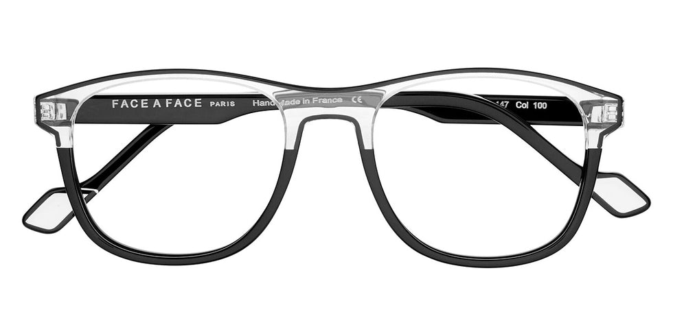 Face A Face® PICCA 1 FAF PICCA 1 100 52 - Black (100) Eyeglasses
