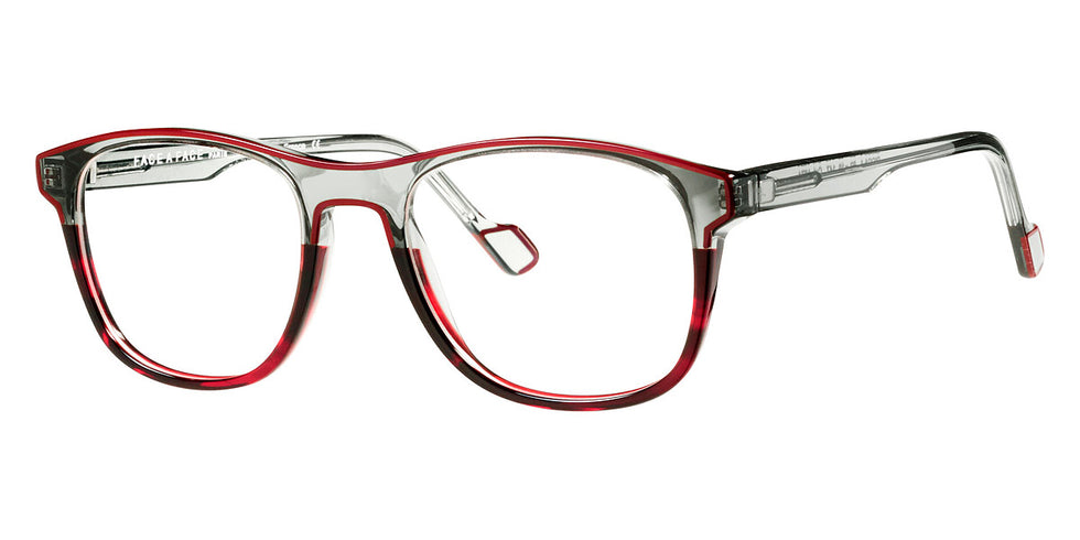 Face A Face® PICCA 1 FAF PICCA 1 1074 52 - Red Transparent Tortoise (1074) Eyeglasses