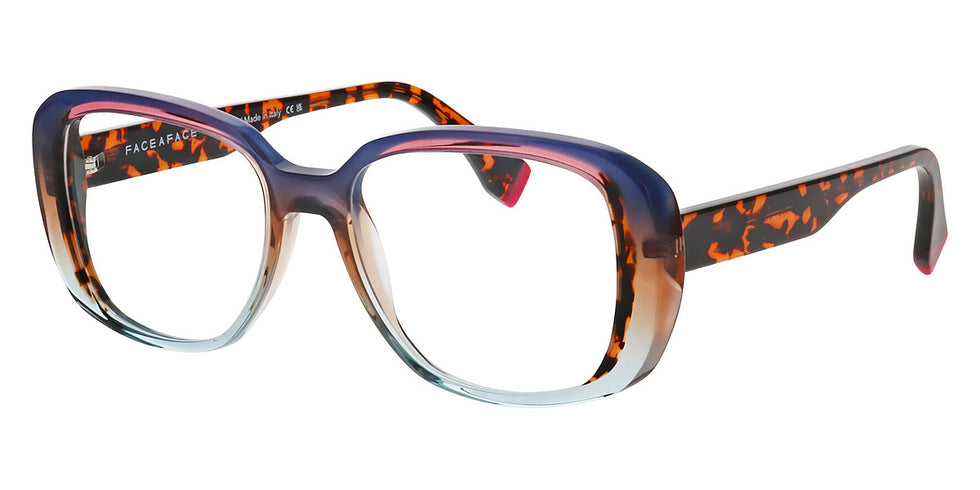 Face A Face® PLEATS 2 FAF PLEATS 2 4176 53 - Gradient Blue Brown Sky (4176) Eyeglasses