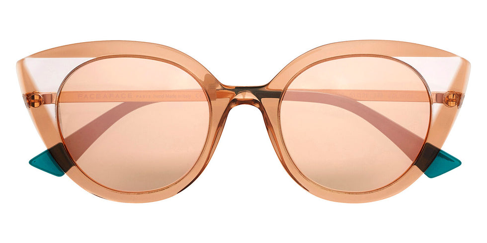 Face A Face® PRISM 2 FAF PRISM 2 0864 51 - Caramel Transparent (0864) Sunglasses