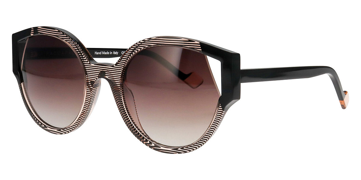 Face A Face® SPLIT 1 FAF SPLIT 1 4321 51 - Transparent Striped Amber (4321) Sunglasses