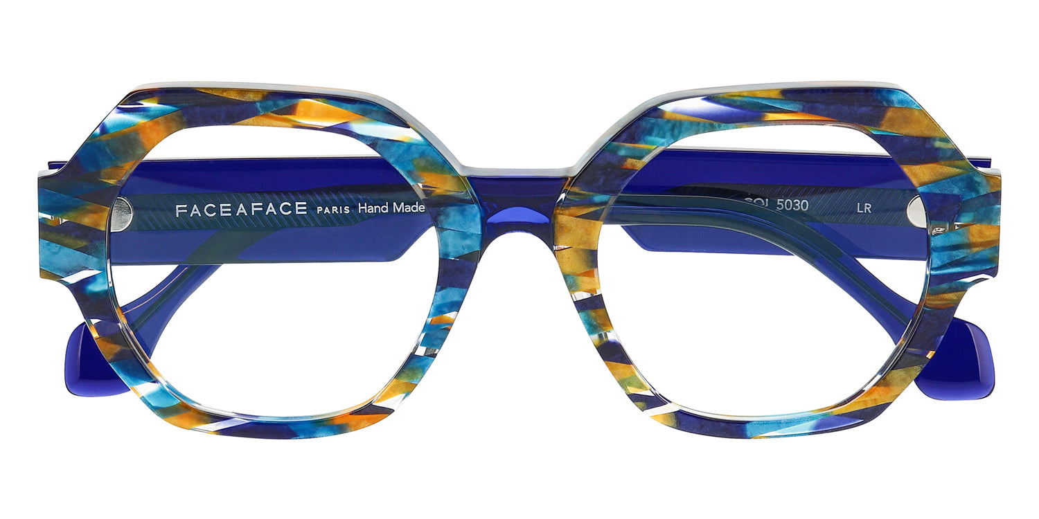 Face A Face® TIES 1 FAF TIES 1 5030 49 - Crystal Tiziano (5030) Eyeglasses