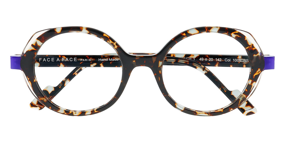 Face A Face® TINGE 1 FAF TINGE 1 1009 49 - Caramel Tortoise (1009) Eyeglasses