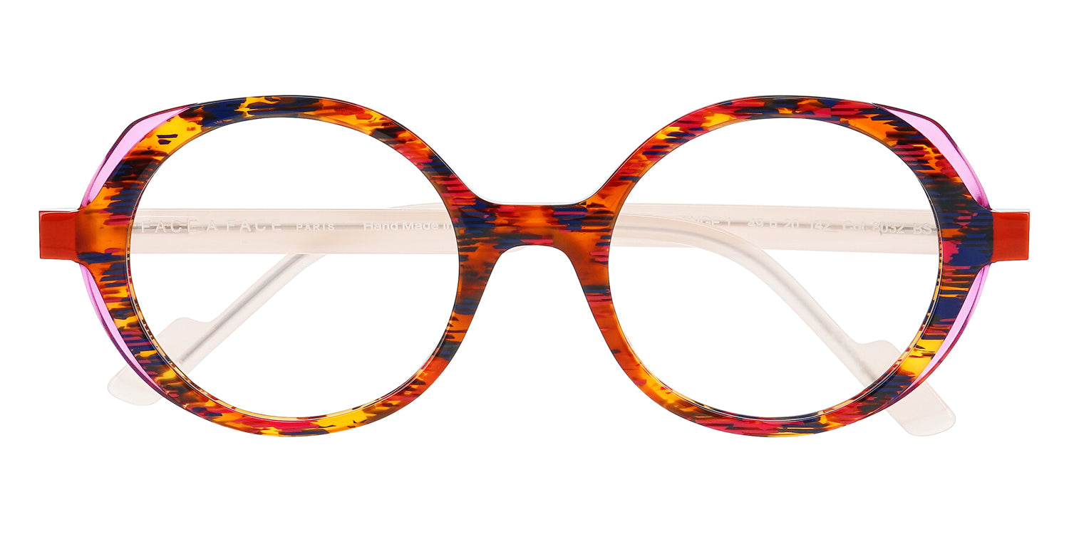 Face A Face® TINGE 1 FAF TINGE 1 8032 49 - Digital Tortoise (8032) Eyeglasses