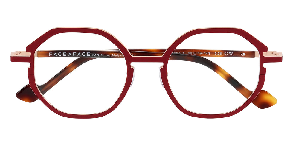 Face A Face® TWILL 1 FAF TWILL 1 9298 48 - Raspberry (9298) Eyeglasses
