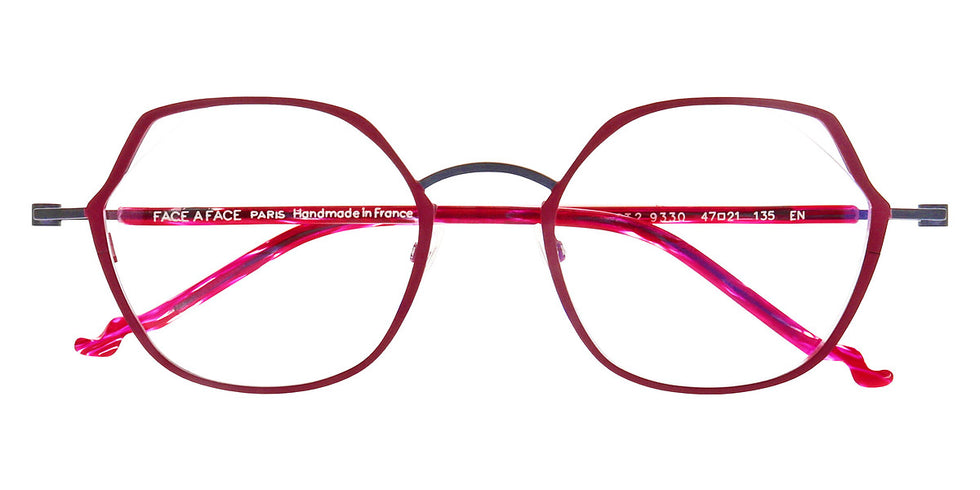 Face A Face® TWIST 2 FAF TWIST 2 9330 47 - Blackcurrant (9330) Eyeglasses