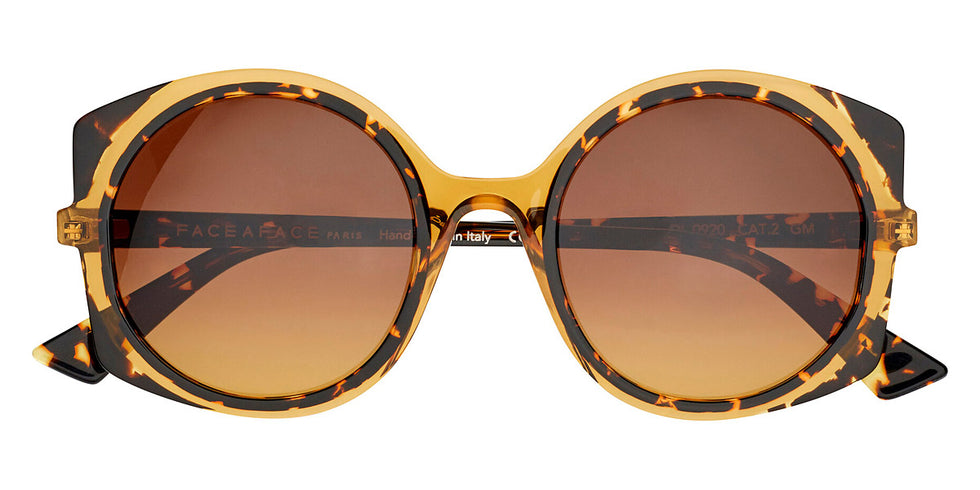 Face A Face® WONDER 1 FAF WONDER 1 0920 51 - Yellow Tobacco Transparent (0920) Sunglasses