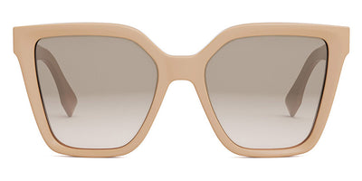 Fendi® FE40086I FEN FE40086I 72F 55 - Shiny Solid Pink / Brown Sunglasses