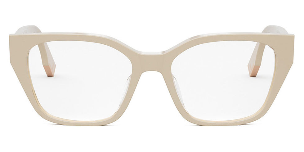 Fendi® FE50001I FEN FE50001I 057 52 - Shiny Beige Eyeglasses