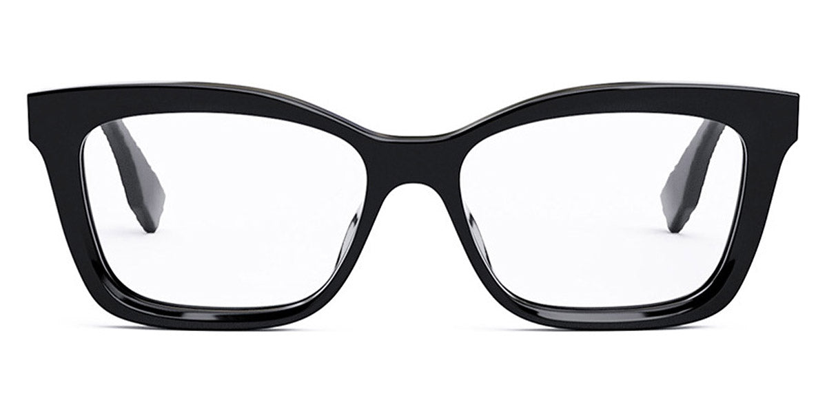 Fendi® FE50057I FEN FE50057I 001 52 - Shiny Black Eyeglasses