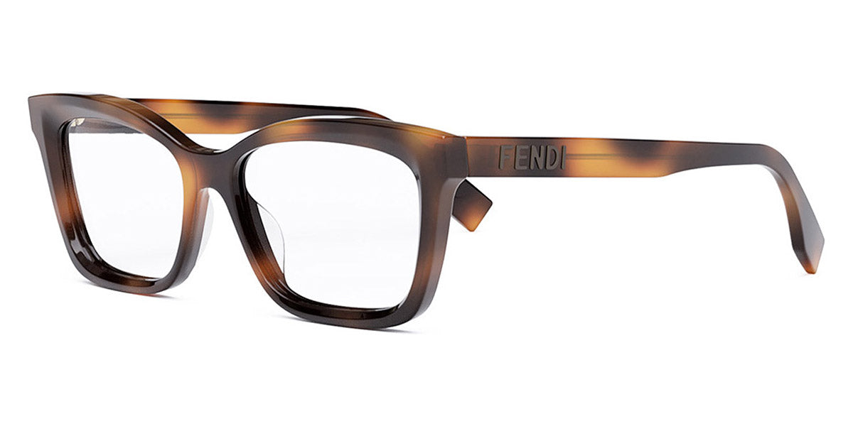 Fendi® FE50057I FEN FE50057I 053 52 - Shiny Classic Havana Eyeglasses