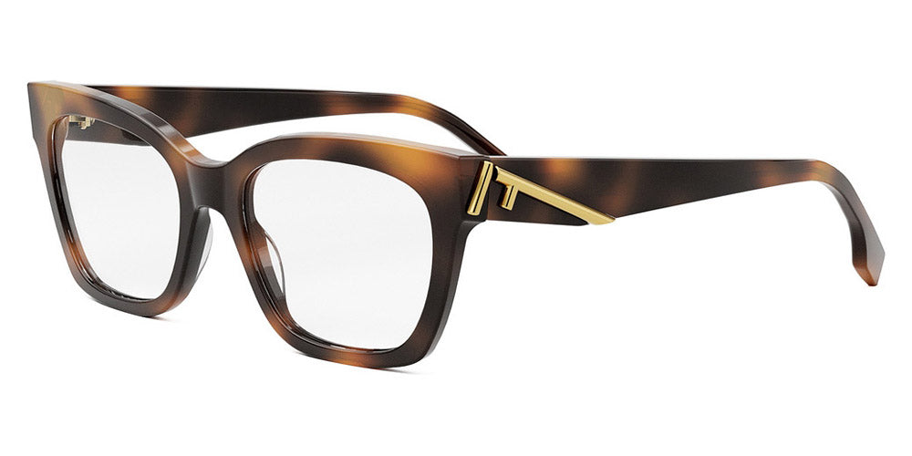 Fendi® FE50073I FEN FE50073I 053 52 - Shiny Havana Eyeglasses