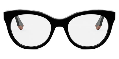 Fendi® FE50074I FEN FE50074I 001 51 - Shiny Black Eyeglasses