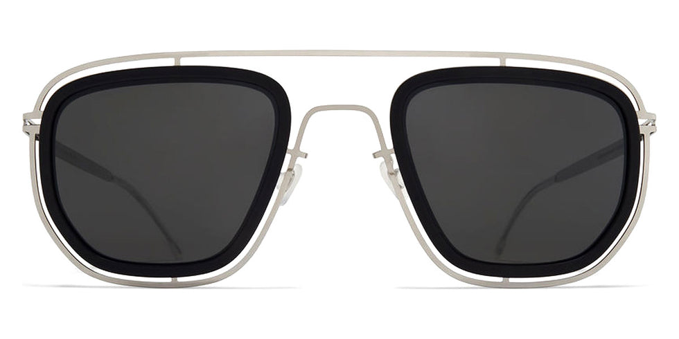 Mykita® FERLO MYK FERLO Pitch Black/Shiny Silver 53 - MYK FERLO Pitch Black/Shiny Silver Sunglasses