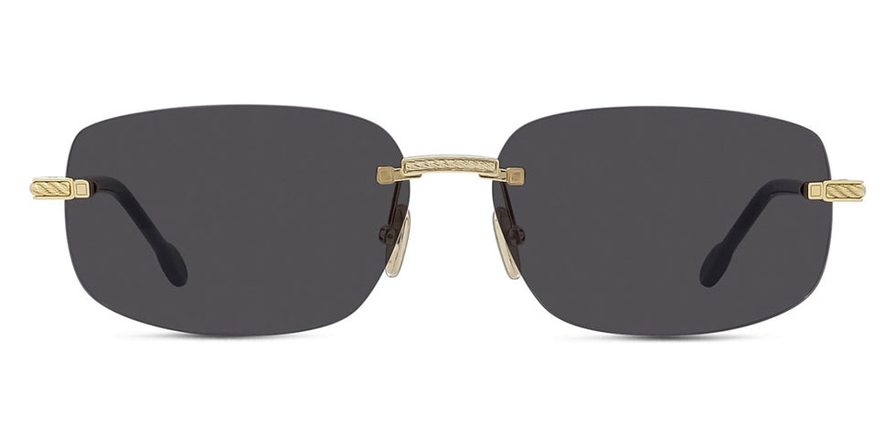 Fred® FG40049U FRD FG40049U 30A 60 - Shiny Gold/Smoke Sunglasses