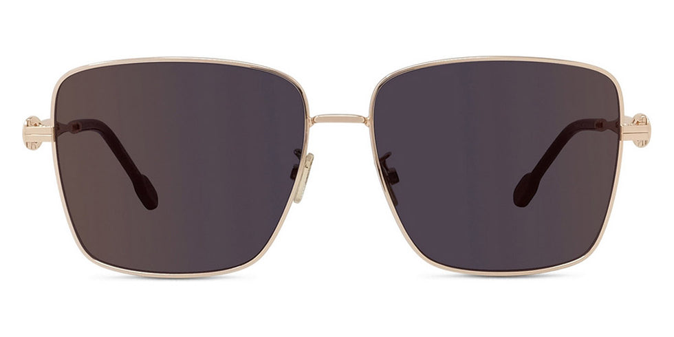 Fred® FG40052U FRD FG40052U 33C 59 - Shiny Red Gold/Smoke with Red Mirror Sunglasses