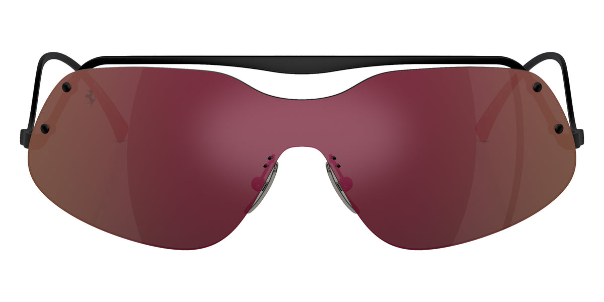 Ferrari® FH1007 Sunglasses - Matte Black/Mirror Bronze