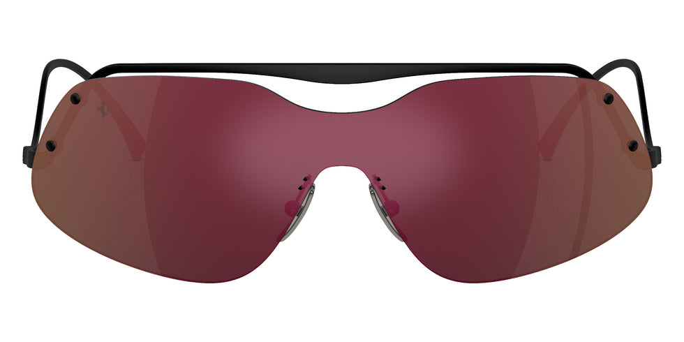 Ferrari® FH1007 Sunglasses - Matte Black/Mirror Bronze