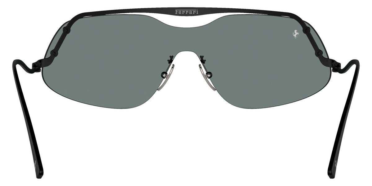 Ferrari® FH1007 Sunglasses - Matte Black/Mirror Bronze