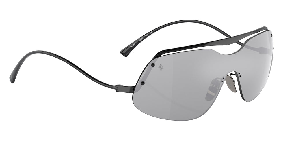 Ferrari® FH1007 Sunglasses - Black/Mirror Silver