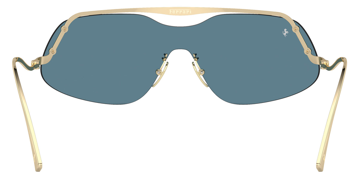 Ferrari® FH1007 Sunglasses - Pale Gold/Gold Mirror Blue