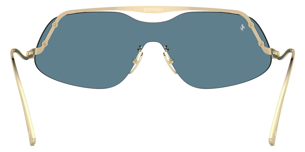 Ferrari® FH1007 Sunglasses - Pale Gold/Gold Mirror Blue