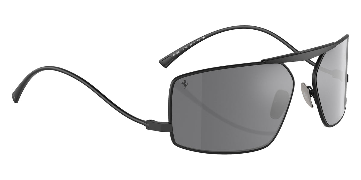 Ferrari® FH1008 Sunglasses - Matte Black/Mirror Silver