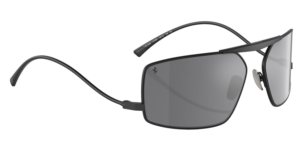 Ferrari® FH1008 Sunglasses - Matte Black/Mirror Silver