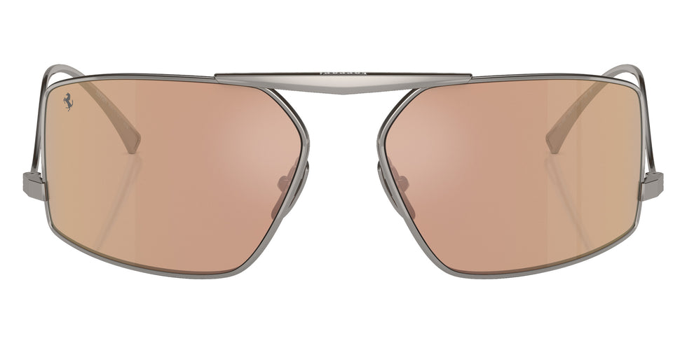 Ferrari® FH1008 Sunglasses - Gunmetal/Orange Silver Mirror