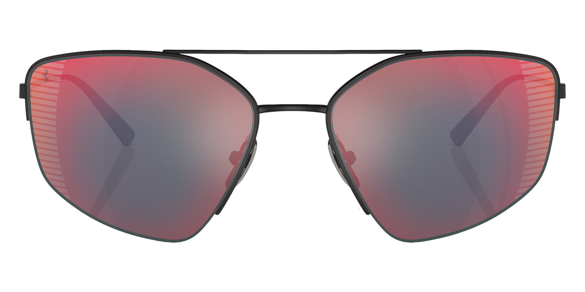 Ferrari® FH1009T Sunglasses - Matte Black/Mirror Red