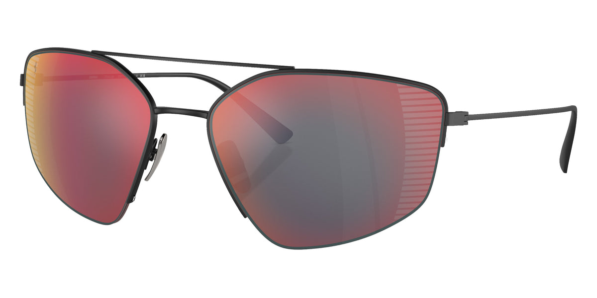 Ferrari® FH1009T Sunglasses - Matte Black/Mirror Red