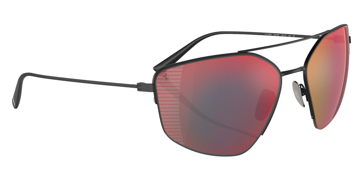 Ferrari® FH1009T Sunglasses - Matte Black/Mirror Red