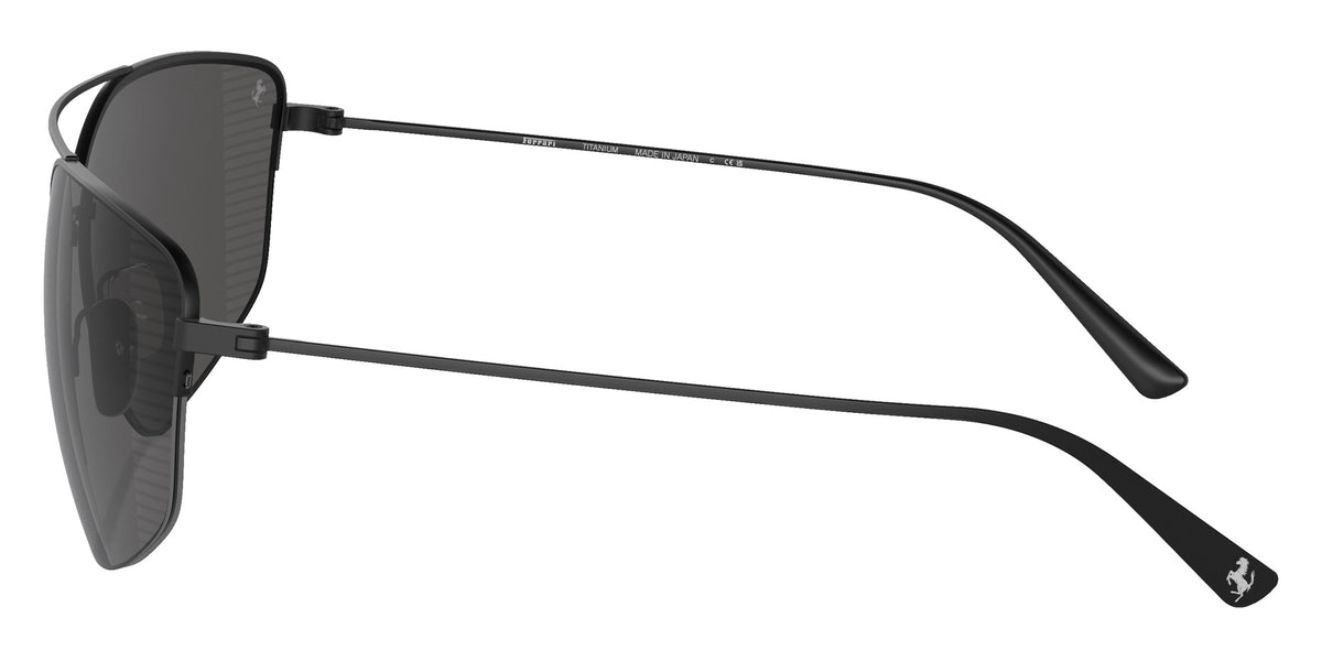 Ferrari® FH1009T Sunglasses - Matte Black/Polarized Grey