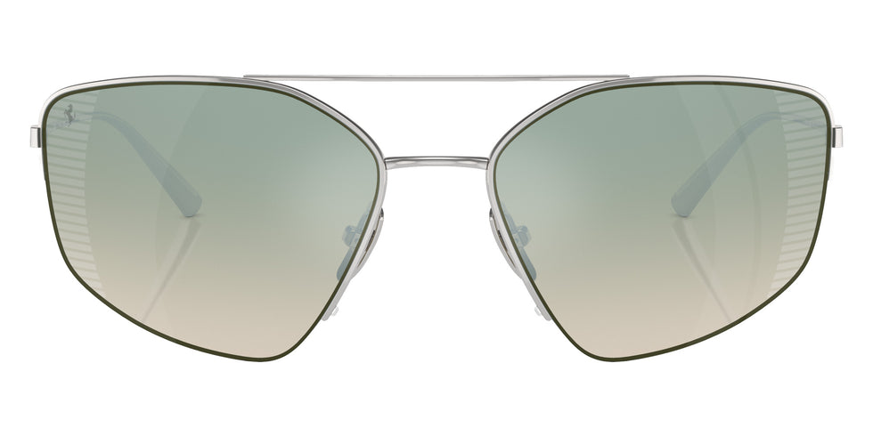 Ferrari® FH1009T Sunglasses - Silver/Gradient Green Mirror