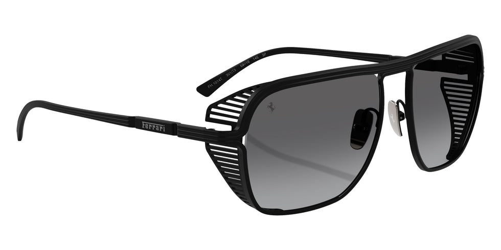 Ferrari® FH1014T Sunglasses - Matte Black/Grey Gradient Polarized