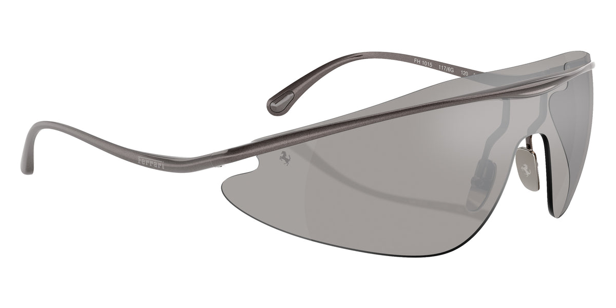 Ferrari® FH1015 Sunglasses - Metallic Grey/Mirror Silver