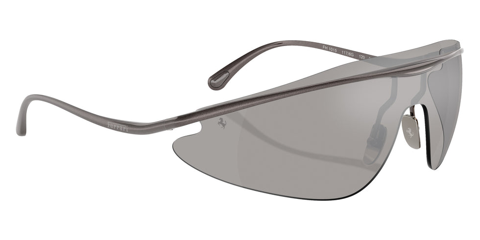 Ferrari® FH1015 Sunglasses - Metallic Grey/Mirror Silver