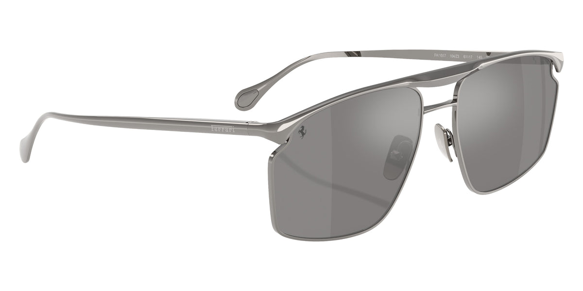 Ferrari® FH1017 Sunglasses - Gunmetal/Mirror Silver